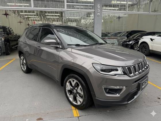 JEEP COMPASS 2.0 16V FLEX LIMITED AUTOMÁTICO JEEP COMPASS 2.0 16V FLEX LIMITED AUTOMÁTICO